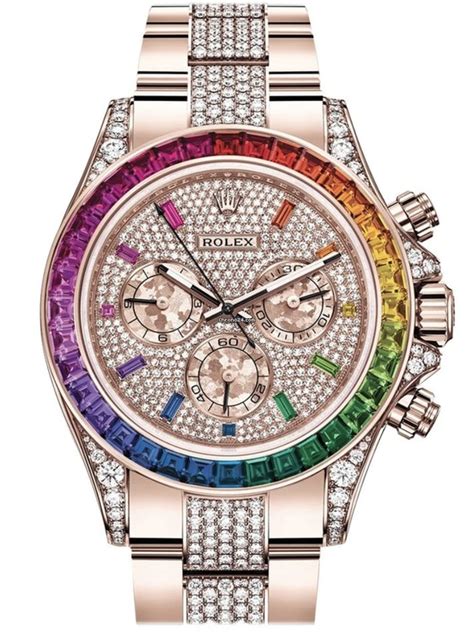 rolex rainbow damen|rolex rainbow price.